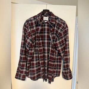 Sunday Best checkered shirt M